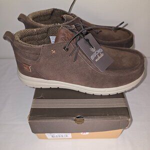 Mucho Mahalo, Kona Chukka Chocolate Suede Men's US Size 12M